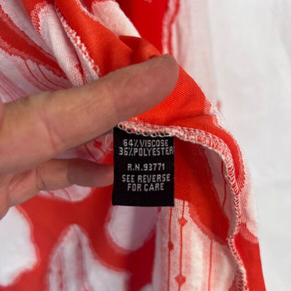 Kaktus Distressed Abstract Artsy Button Front Cardigan Top Size Medium - Picture 3 of 10